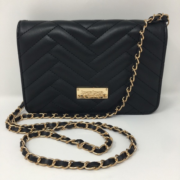 Bebe Bags Bebe Shoulder Bag Quilted Black Chain Strap Poshmark Bebe Bags Bebe Shoulder Bag Quilted Black Chain Strap Poshmark